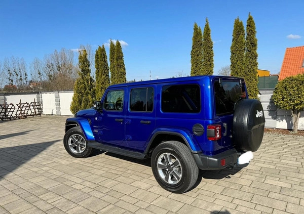 Jeep Wrangler cena 198900 przebieg: 49637, rok produkcji 2019 z Giżycko małe 106